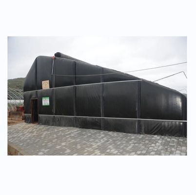 Filmbedecktes Solargewächshaus für den nachhaltigen Wintergurkbau
