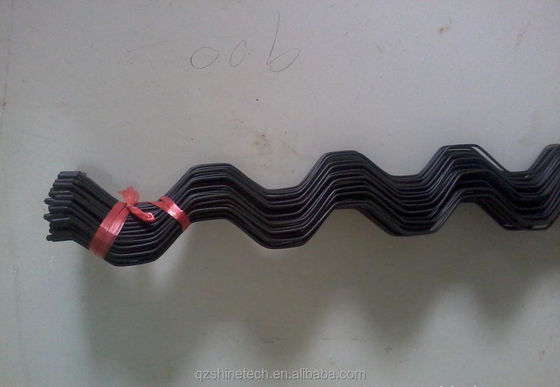 Kunststoffbeschichtete Wiggle Wire Zigzag Spring für kleine Landwirtschaft Film Gewächshauszubehör