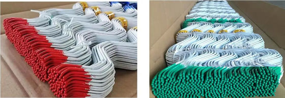 Plastik-Schuppen Gewächshaus Schließsystem mit Wiggle Wire Film Schließfeder und Zigzag Draht