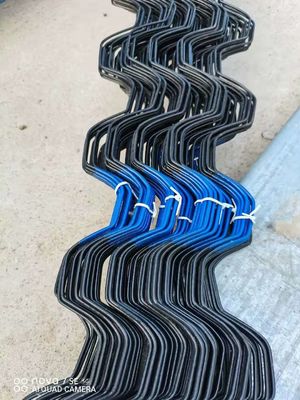 Plastik-Schuppen Gewächshaus Schließsystem mit Wiggle Wire Film Schließfeder und Zigzag Draht