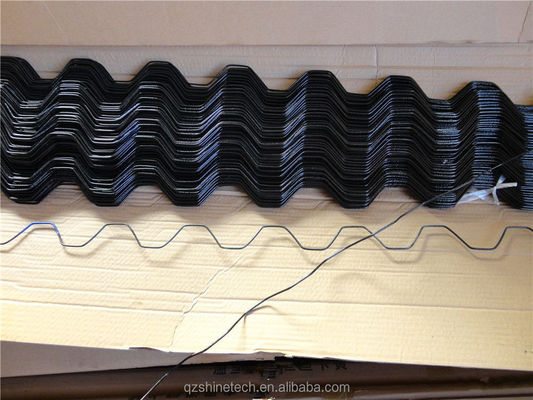 Plastik-Schuppen Gewächshaus Schließsystem mit Wiggle Wire Film Schließfeder und Zigzag Draht